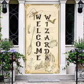Lofaris Welcome Wizards Hogwarts Baby Shower Door Cover